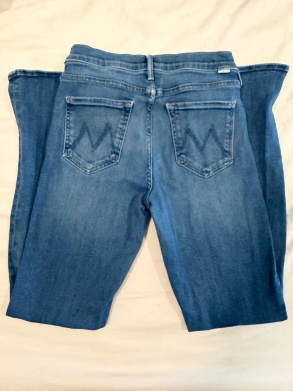 Mother The Outsider Skimp Jeans in Dugout Doobies Wash - Size 29 - Picture 1 of 6